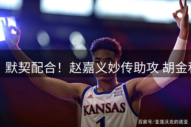 默契配合！赵嘉义妙传助攻 胡金秋假动作骗过防守得分
